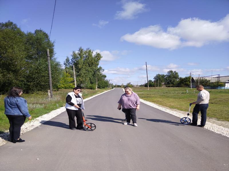 Мониторинг дорог в Холстовском сельском поселении.