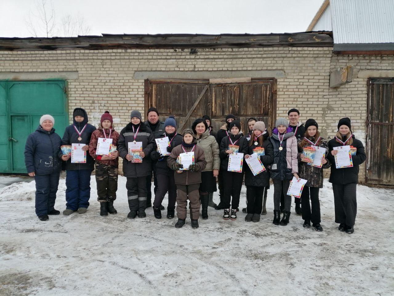 Прошли традиционные новогодние соревнования по картингам &quot;Вихри снежные крутя... &quot;.