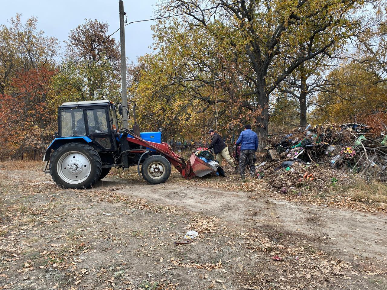 Павловское кладбище приводят в порядок.