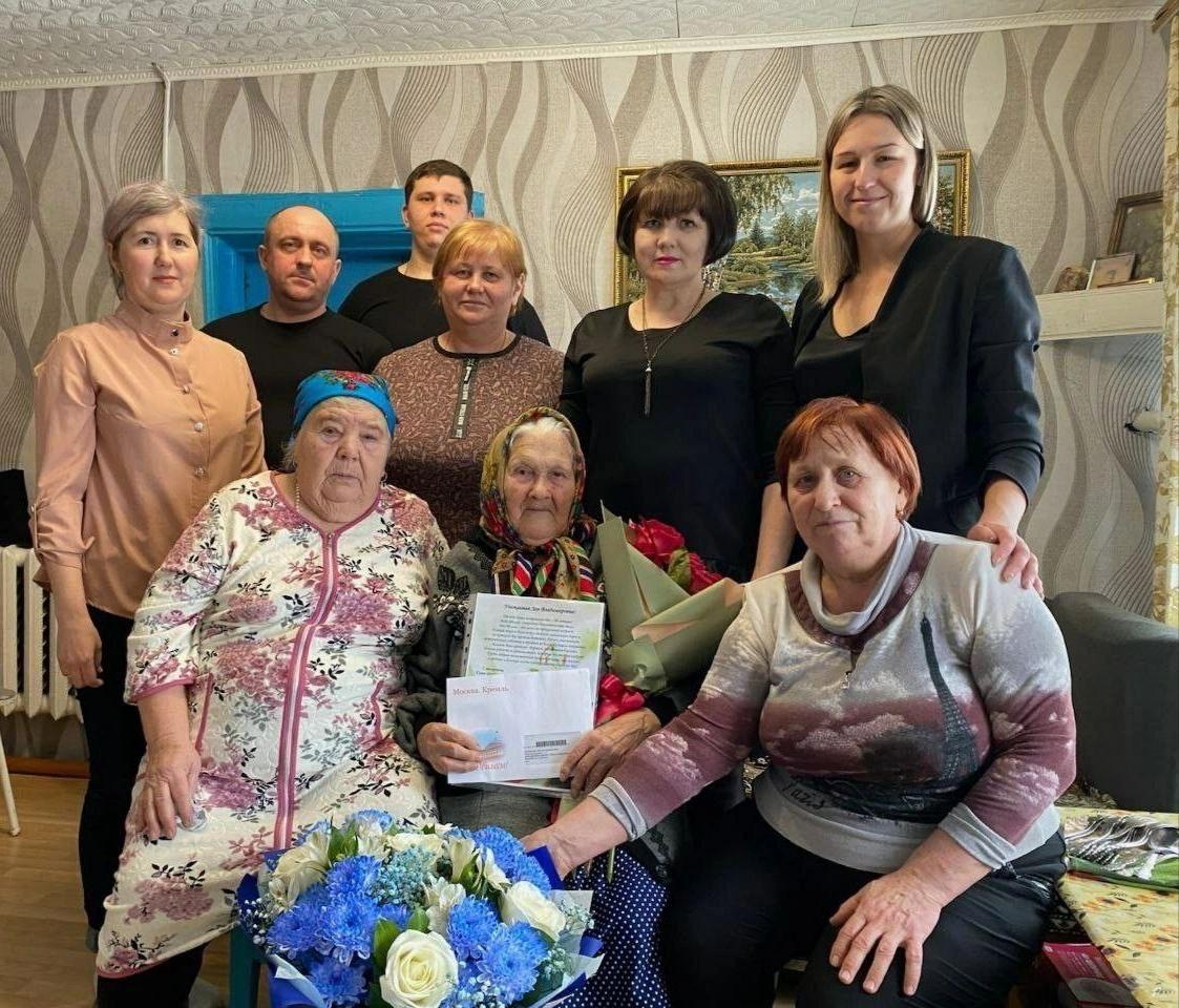 16 декабря отметила 90-летний юбилей труженица тыла, жительница села Мордовский Шмалак.