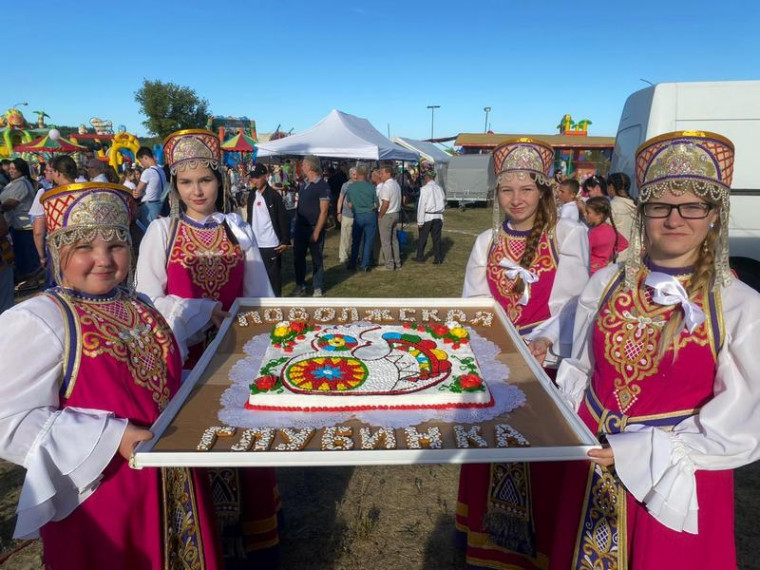 В Павловском районе прошёл Всероссийский фестиваль национальных культур "Поволжская глубинка".