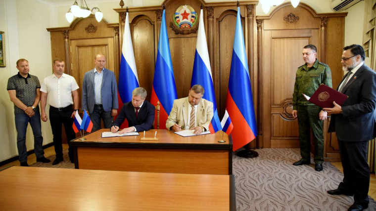Ульяновская область и Лутугинский район заключили соглашение о сотрудничестве.