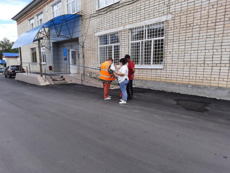Продолжается проверка отремонтированных дорог в Павловском районе.